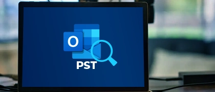 corrupted pst file import feature