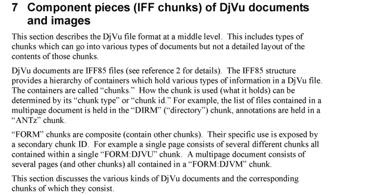 DjVu File View rotational