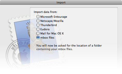 Import Option to MAC OS X Leopard