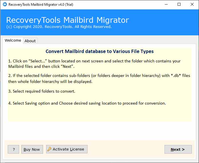 mailbird how to copy to folder and delete from inbox