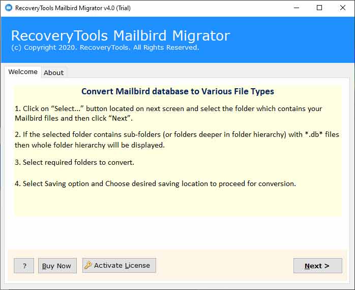 mailbird data collection