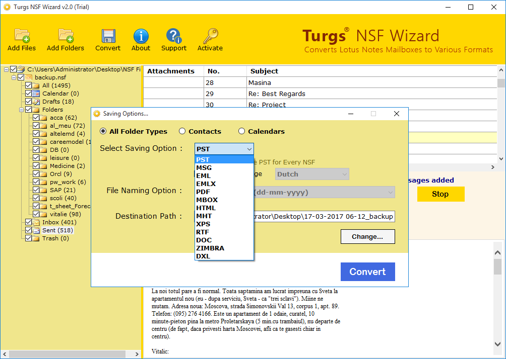 NSF Wizard software