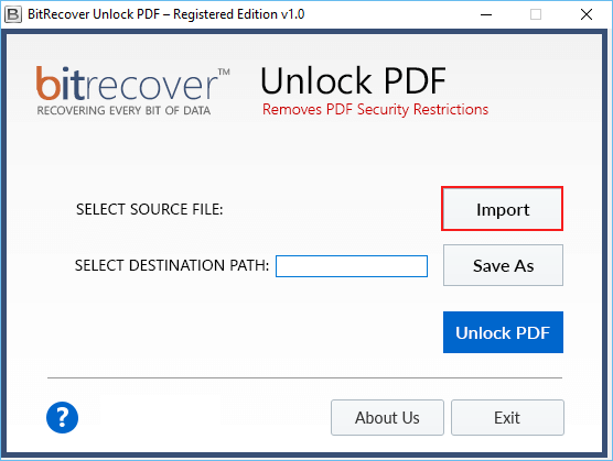 free pdf unlocker software