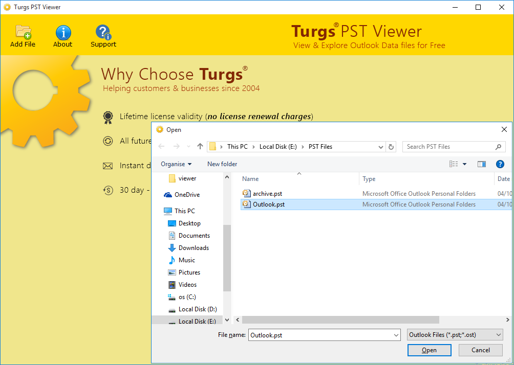  1 Free PST Viewer Tool To Open PST Files Without Outlook