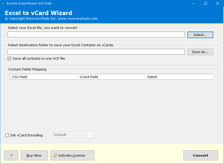 Excel To Vcard Converter Tool To Export Excel Contacts To Vcf File 2638