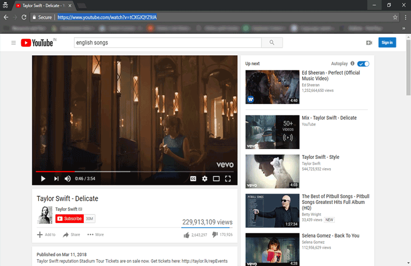 how to download youtube videos directly from url