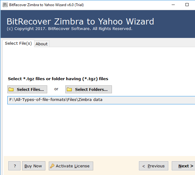 Selected Files Path